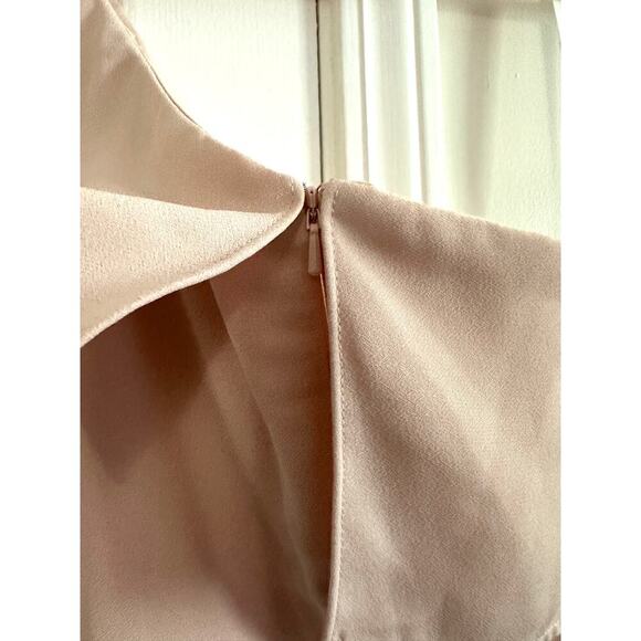 HAYLEY PAIGE OCCASIONS Formal Bridesmaid Dress Gown 5914 Pink Frose - Sz 12 - Picture 6 of 7